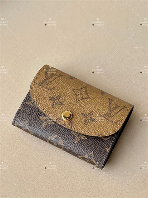 Rosalie 零錢包 Monogram 帆布 .